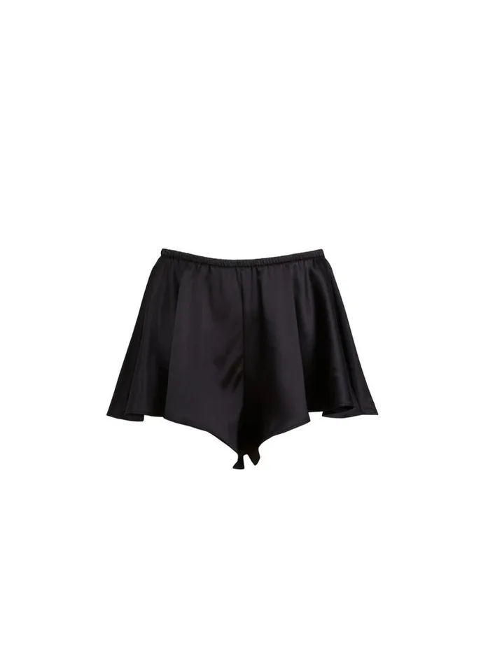 Fleur Du Mal Sleepwear Luxe Flutter Short Black 8211 Women Fleur Du Mal Sleepwear Luxe Flutter Short Black 8211 Women