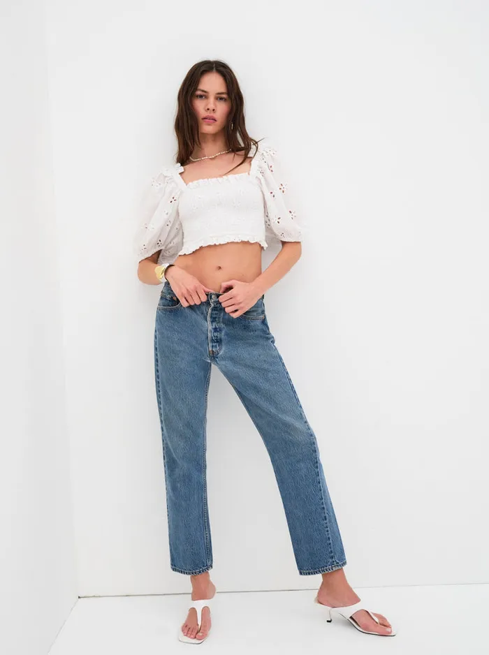 For Love and Lemons Addison Blouse Women Tops