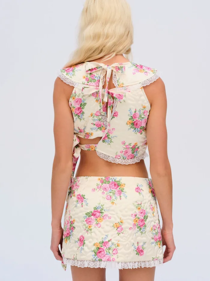 For Love and Lemons Amandine Mini Skirt Women Bottoms