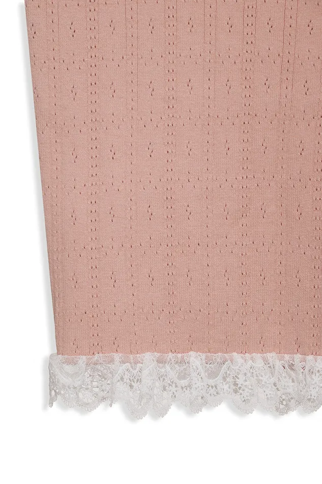 For Love and Lemons Andy Knit Midi Skirt Women Knitwear