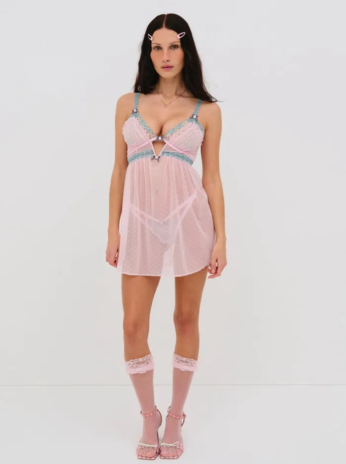 For Love and Lemons Anya Slip Dress Women Lingerie
