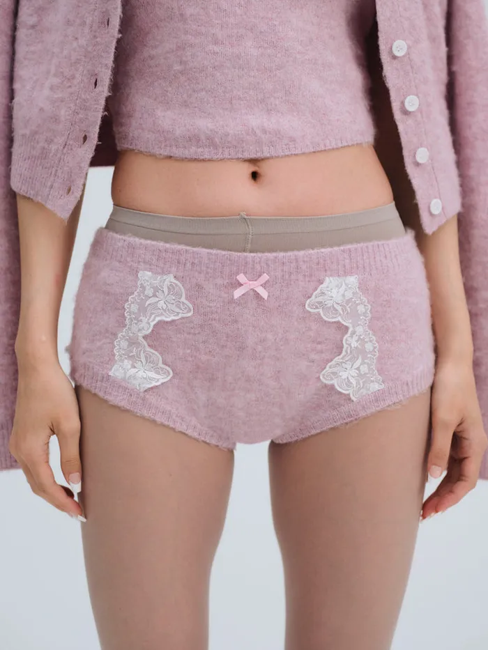 For Love and Lemons Arinah Boyshort Women Knitwear