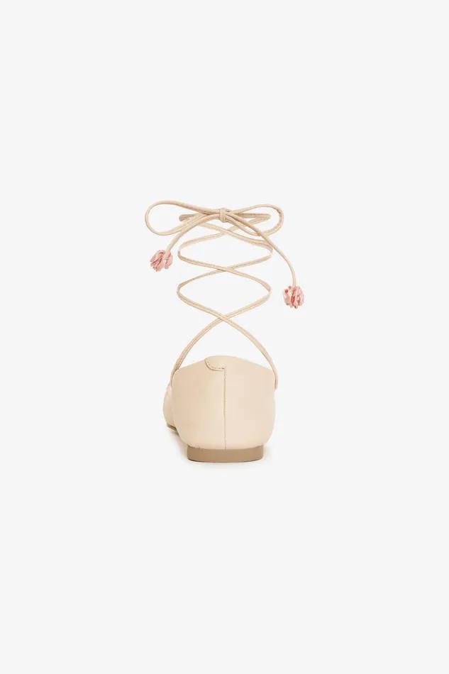 For Love and Lemons Beate Ballet Flats Women Shoes