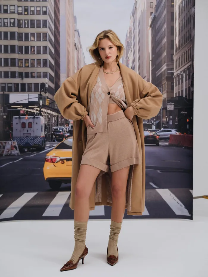 For Love and Lemons Cassidy Knit Shorts Women Knitwear