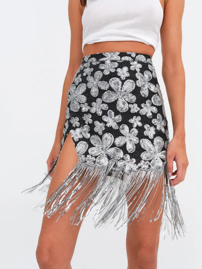 For Love and Lemons Colette Mini Skirt Women Bottoms