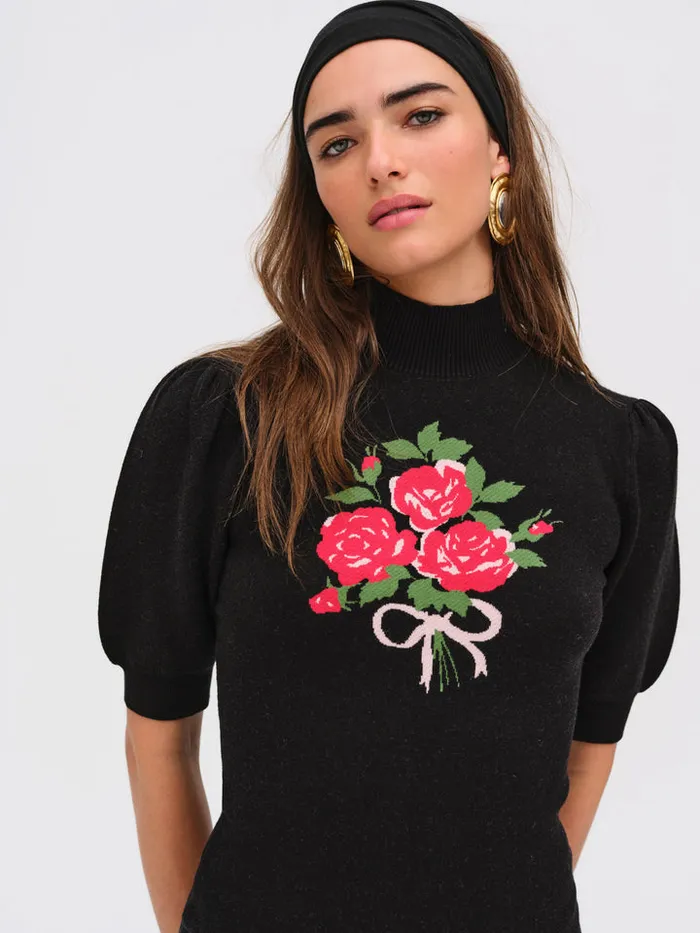 For Love and Lemons Donella Knit Mini Dress Women Knitwear