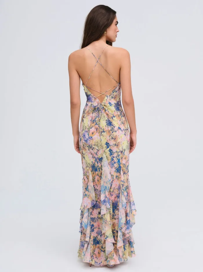 For Love and Lemons Elea Maxi Dress Women Dresses