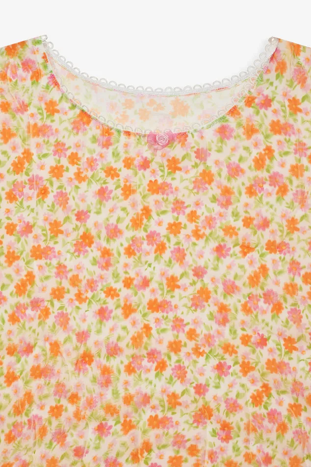 For Love and Lemons Giselle Baby Tee Women Lingerie
