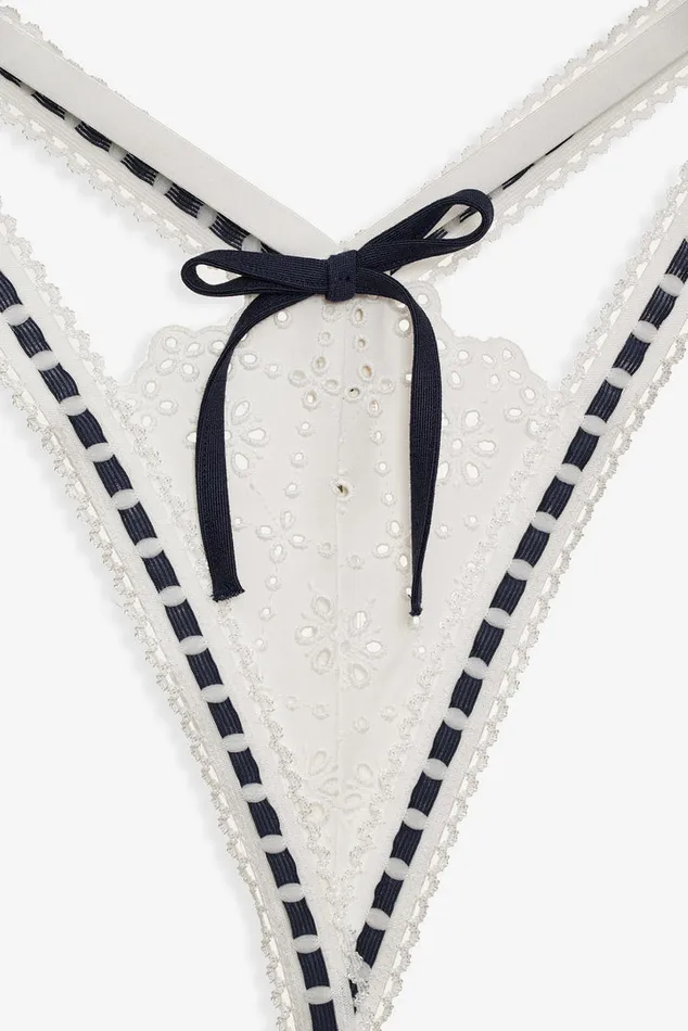 For Love and Lemons Heather Thong Panty Women Lingerie