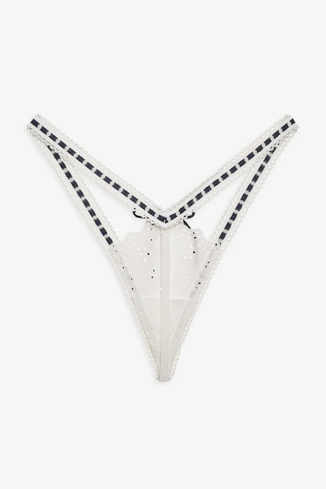 For Love and Lemons Heather Thong Panty Women Lingerie
