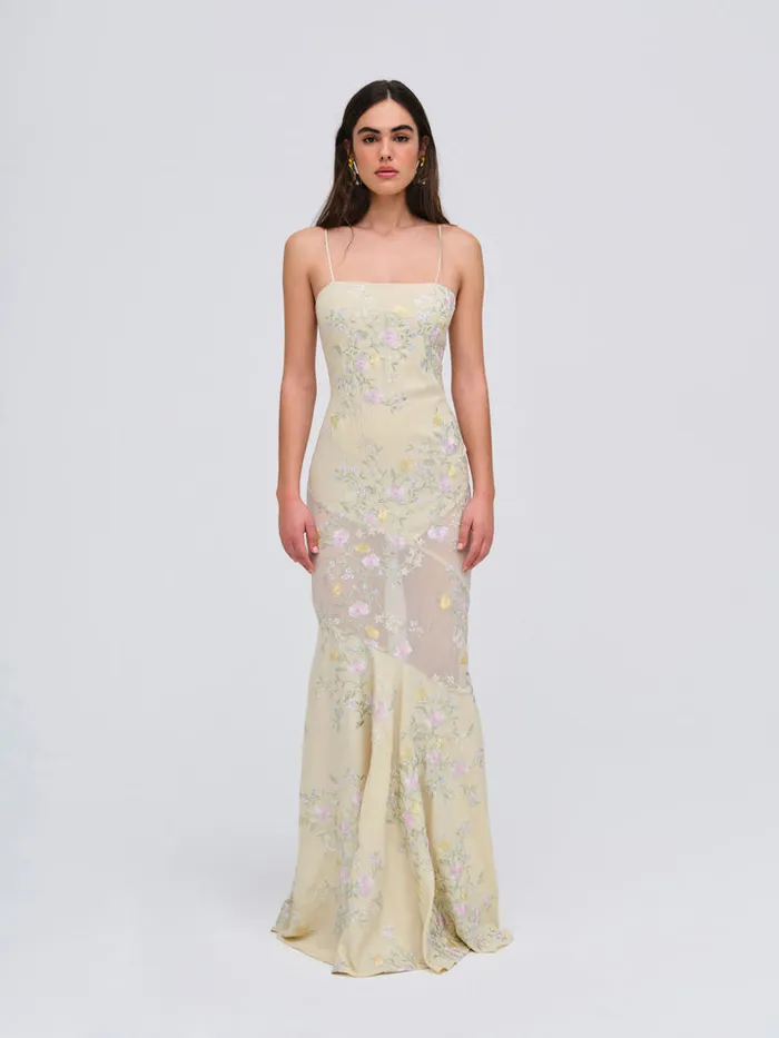 For Love and Lemons Jacqueline Maxi Dress Women Dresses