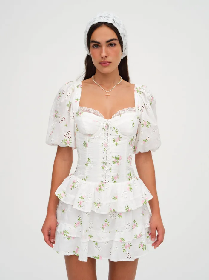 For Love and Lemons Kinsley Mini Dress Women Dresses