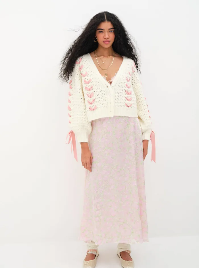 For Love and Lemons Laurel Oversized Cardigan Women Knitwear