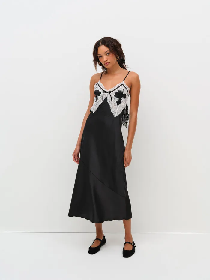 For Love and Lemons Maeve Maxi Slip Dress Women Lingerie