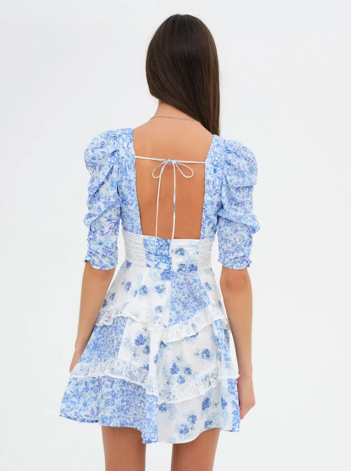 For Love and Lemons Rosalyn Mini Dress Women Dresses