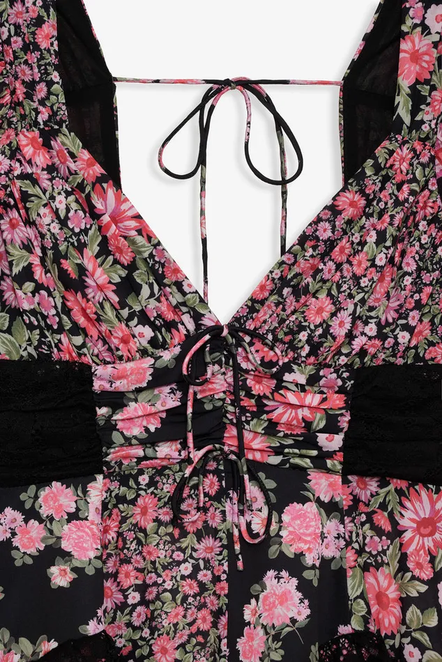 For Love and Lemons Rosalyn Mini Dress Women Dresses