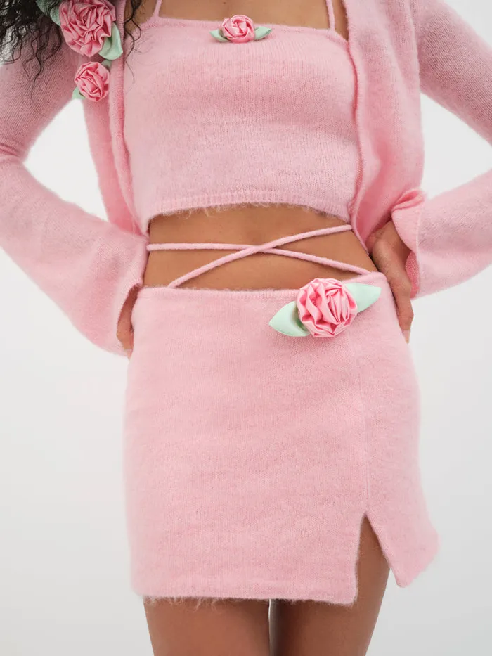 For Love and Lemons Savannah Skirt Women Knitwear