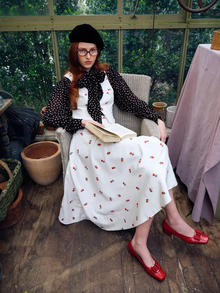 For Love and Lemons Talia Midi Skirt Women Bottoms