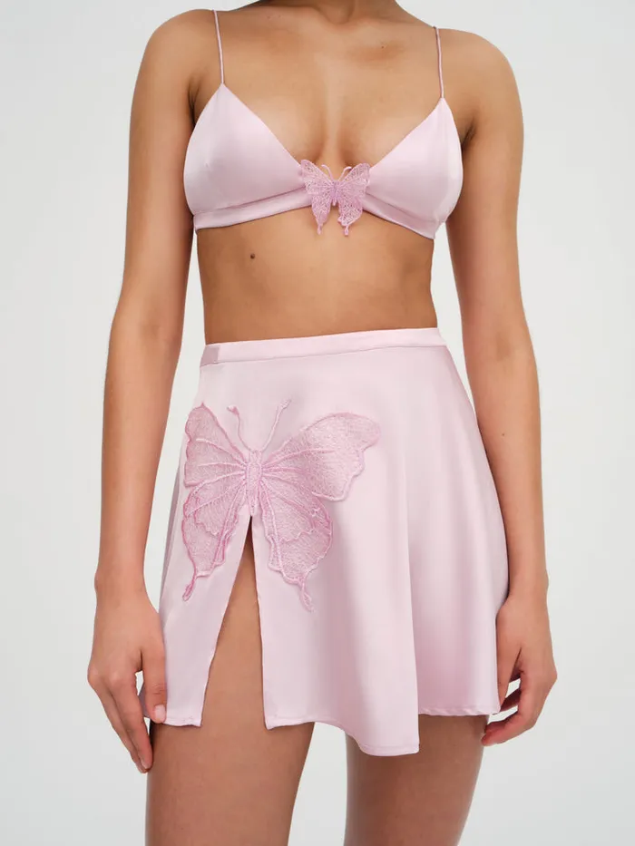 For Love and Lemons Truette Mini Skirt Women Bottoms