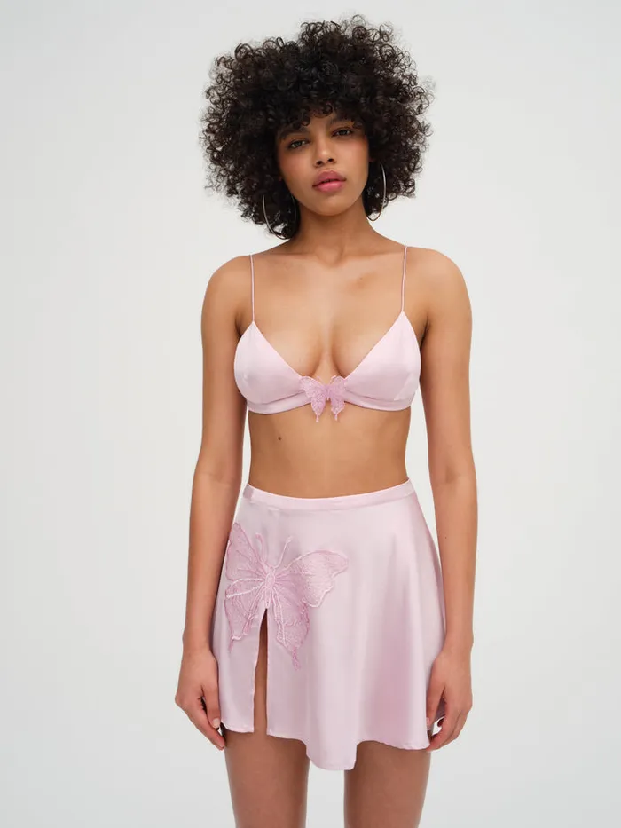 For Love and Lemons Truette Mini Skirt Women Bottoms