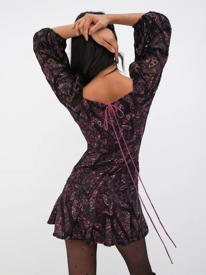 For Love and Lemons Valerie Mini Dress Women Dresses