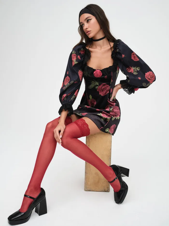 For Love and Lemons Yara Mini Dress Women Dresses