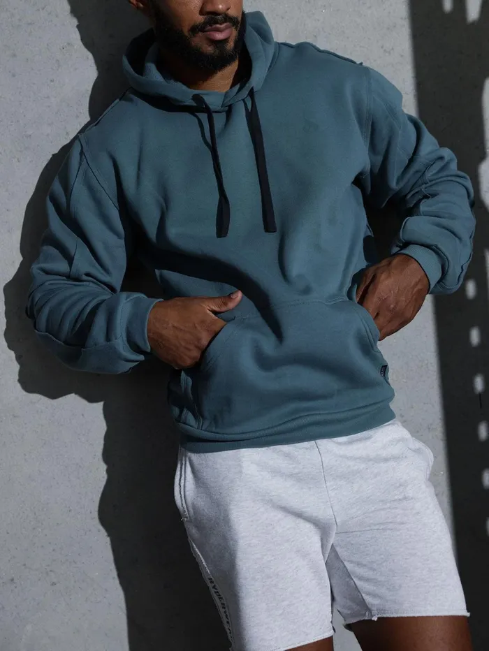 Force Pullover Hoodie 8211 Fern Green Men Ryderwear Sweaters and Hoodies