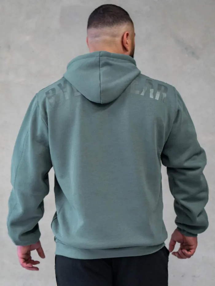 Force Pullover Hoodie 8211 Fern Green Men Ryderwear Sweaters and Hoodies