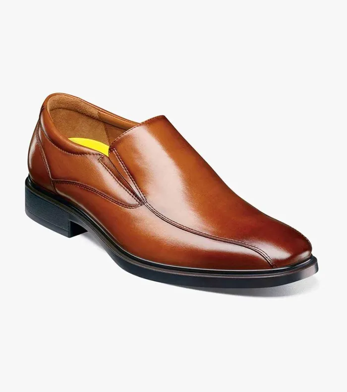 Forecast Waterproof Bike Toe Slip On Cognac Men Florsheim Florsheim Comfortech