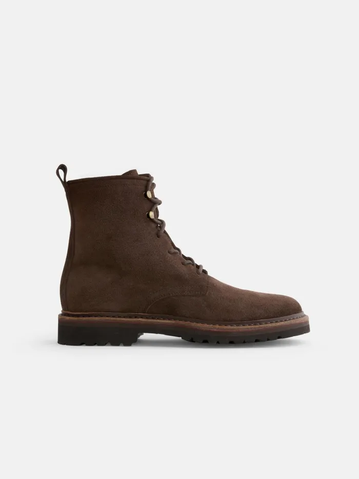 Fracap Arlen Boots In Suede Brown Suede Women Alex Mill
