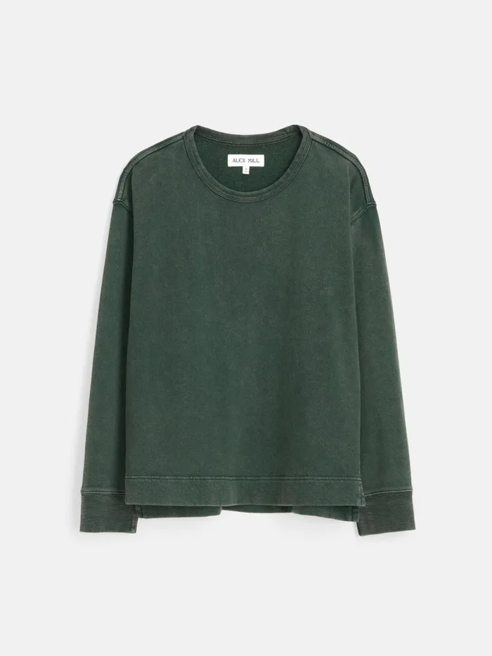 Frankie Sweatshirt In Vintage Wash Pine Grove Women Alex Mill Sweaters