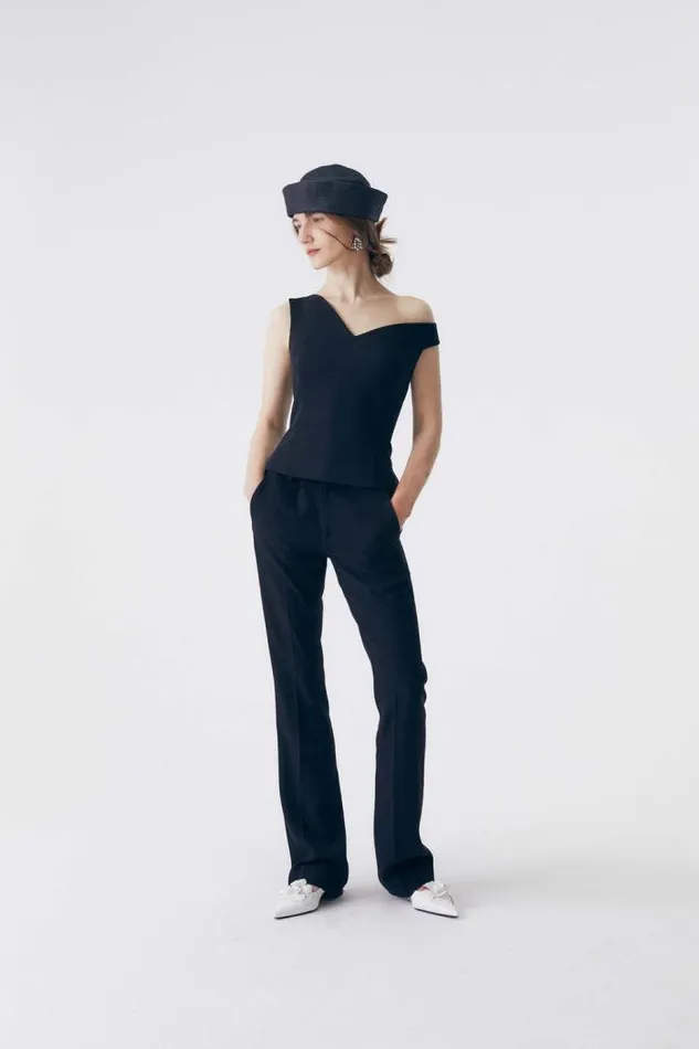 Front Row Shop Bottoms Women Pheobe Detachable Trousers