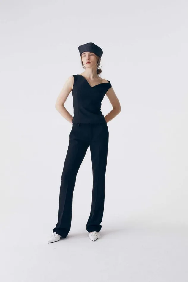 Front Row Shop Bottoms Women Pheobe Detachable Trousers