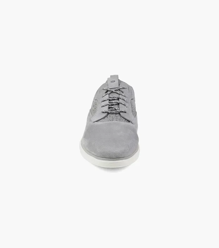 Fuel Knit Plain Toe Oxford Light Gray Men Florsheim Casual Shoes