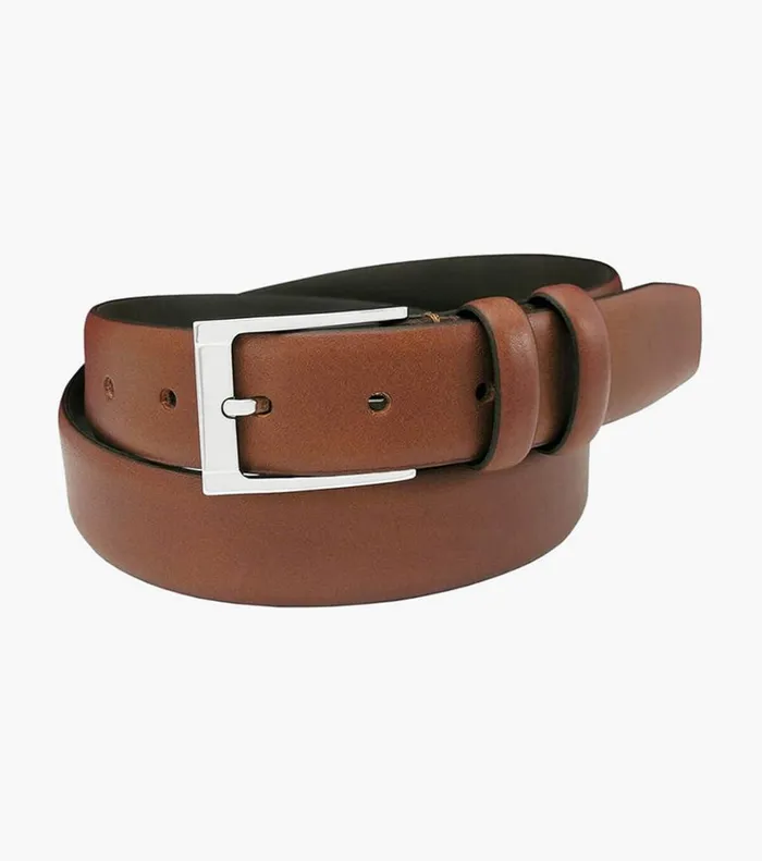 Gauthier Genuine Italian Leather Belt Cognac Men Florsheim Belts and Suspenders