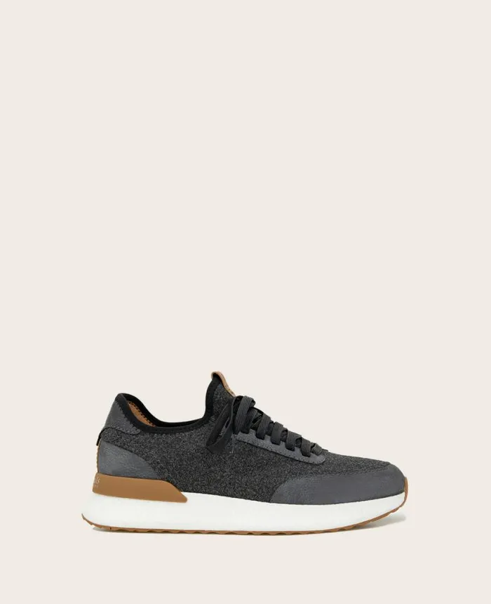 GENTLE SOULS Laurence Stretch Lightweight Jogger Dark Grey Men Kenneth Cole Sneakers