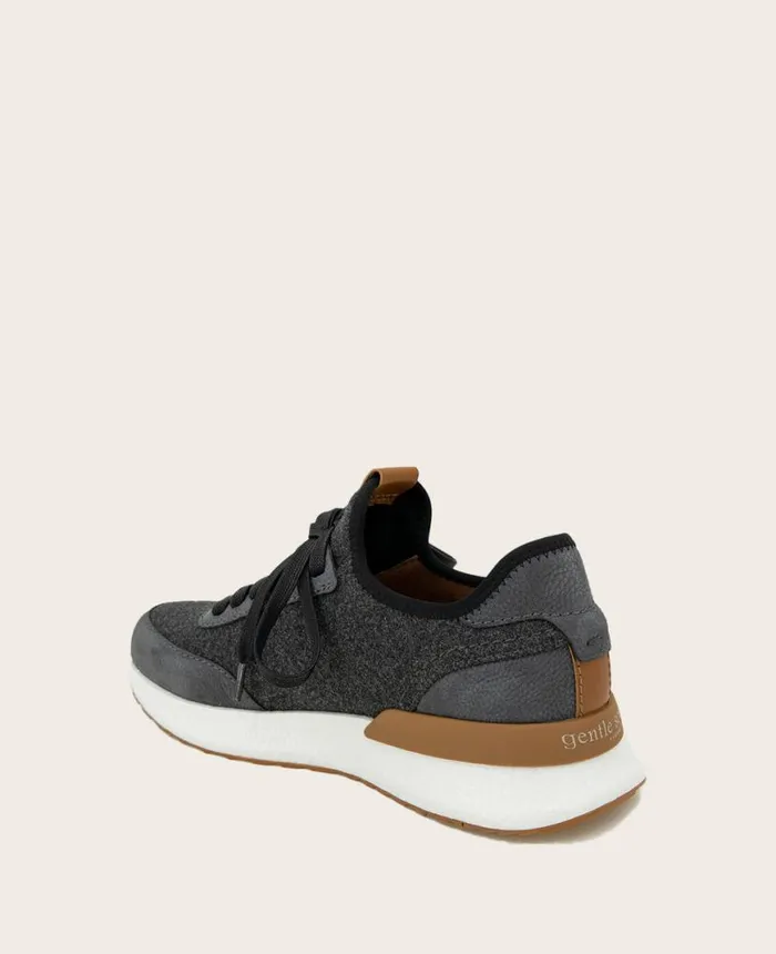 GENTLE SOULS Laurence Stretch Lightweight Jogger Dark Grey Men Kenneth Cole Sneakers