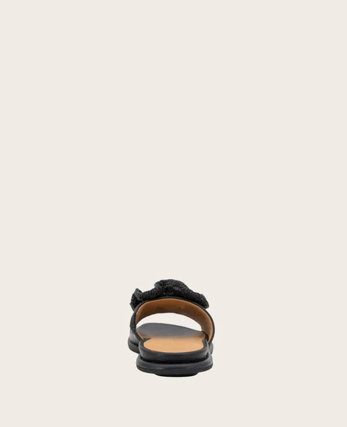 GENTLE SOULS Lucy Sandal Black Leather Women Kenneth Cole Sandals and Wedges GENTLE SOULS Lucy Sandal Black Leather Women Kenneth Cole Sandals and Wedges