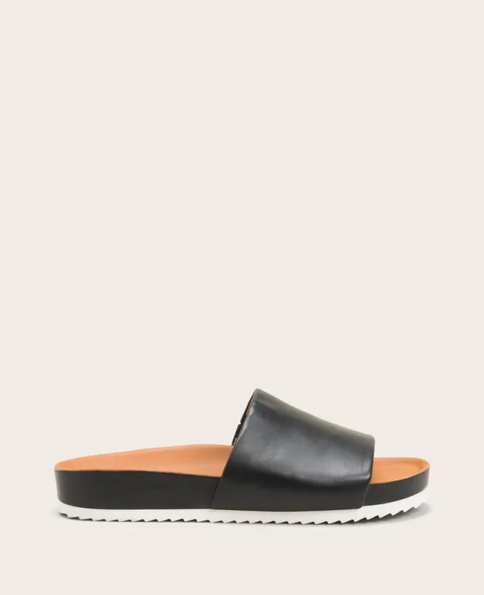 GENTLE SOULS Montauk One Band Sandal Black Men Kenneth Cole Sandals