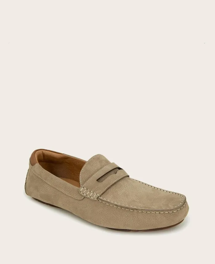 GENTLE SOULS Nyle Penny Driver Taupe Men Kenneth Cole Loafers GENTLE SOULS Nyle Penny Driver Taupe Men Kenneth Cole Loafers