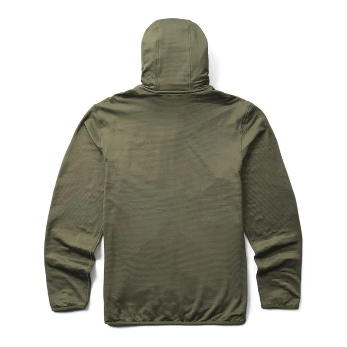 Geotex Full Zip Hoodie Dusty Olive Heather Men Merrell Tops