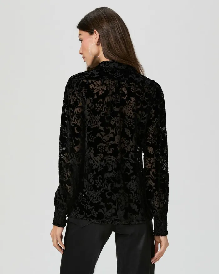 Ginerva Blouse 8211 Black Velvet Women PAIGE Tops and Blouses Ginerva Blouse 8211 Black Velvet Women PAIGE Tops and Blouses
