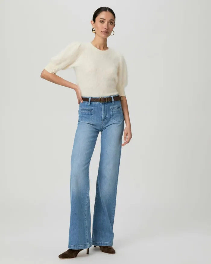 Gladiolus Sweater 8211 Ivory Cashmere Women PAIGE Sweaters and Sweatshirts Gladiolus Sweater 8211 Ivory Cashmere Women PAIGE Sweaters and Sweatshirts
