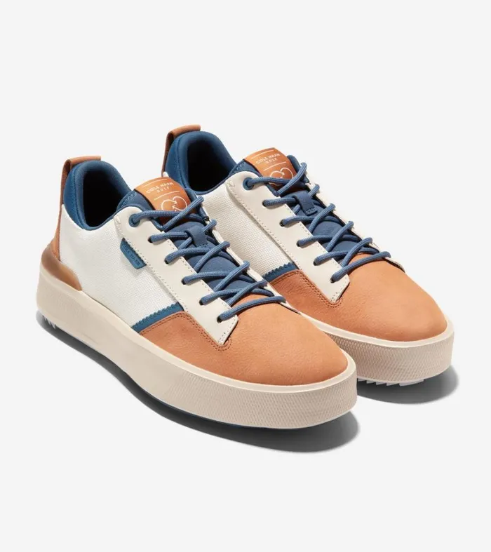 Golf Shoes Men Cole Haan GrandPr Crew Golf Shoe Ivorynatural Tanbirch