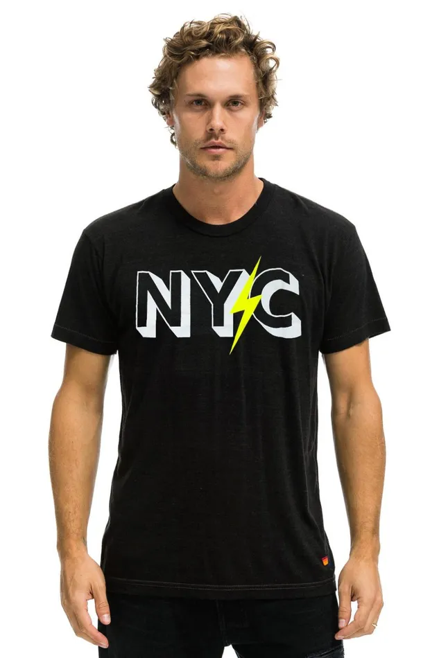 GOV BALL 2024 UNISEX CREW TEE 8211 BLACK WomenMen Aviator Nation Collab Merchandise