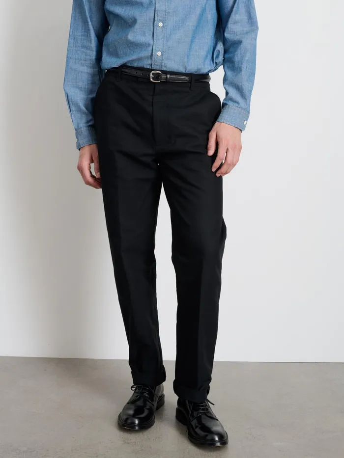 Grant Trouser In Cotton Twill Anthracite Men Alex Mill Suiting Blazers Grant Trouser In Cotton Twill Anthracite Men Alex Mill Suiting Blazers