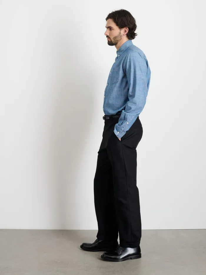 Grant Trouser In Cotton Twill Anthracite Men Alex Mill Suiting Blazers Grant Trouser In Cotton Twill Anthracite Men Alex Mill Suiting Blazers