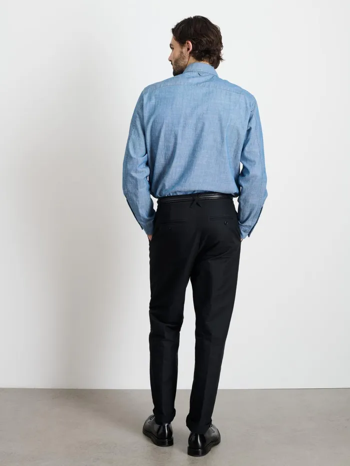 Grant Trouser In Cotton Twill Anthracite Men Alex Mill Suiting Blazers Grant Trouser In Cotton Twill Anthracite Men Alex Mill Suiting Blazers