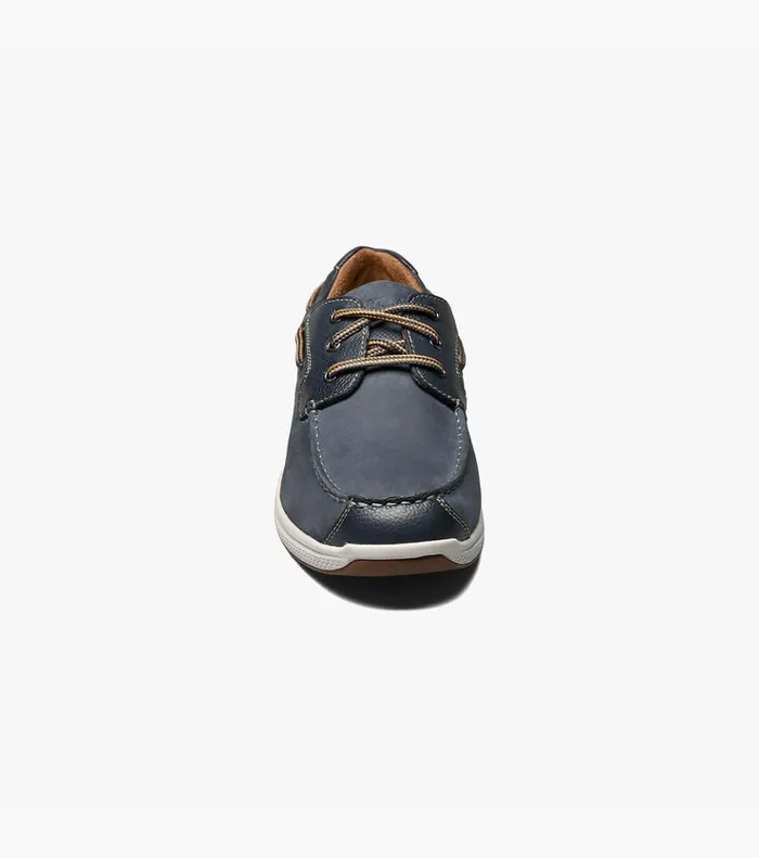 Great Lakes Moc Toe Oxford Indigo Men Florsheim Casual Shoes