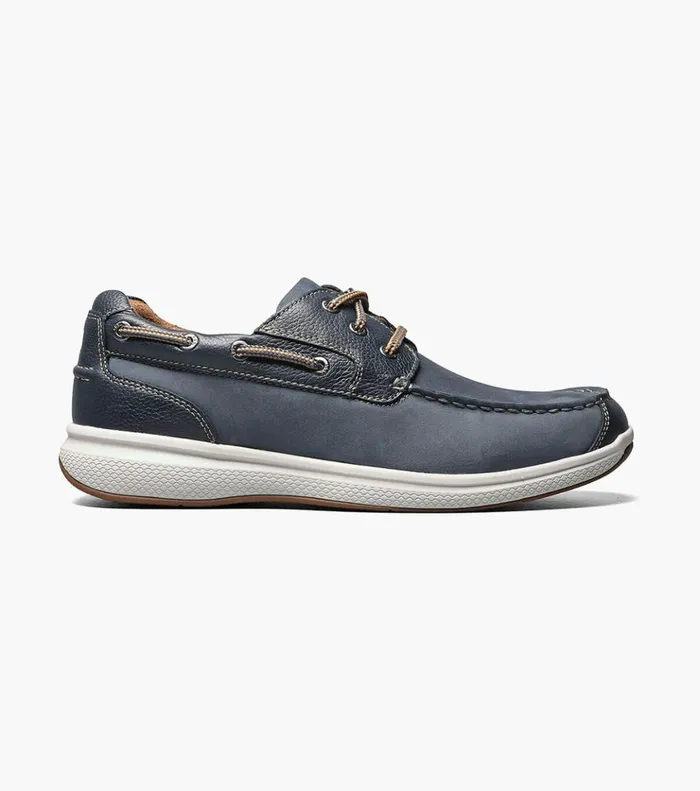 Great Lakes Moc Toe Oxford Indigo Men Florsheim Casual Shoes